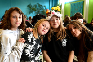 Group photo of students