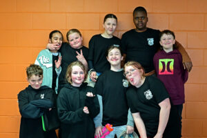 Group photo of students