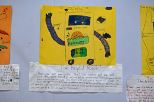 Les étudiants ont utilisé une multitude de domaines, y compris les compétences en écriture créative