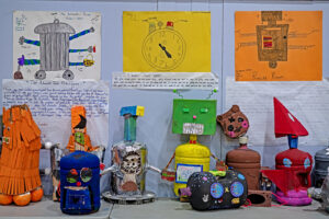 Les « magnifiques machines » fièrement exposées lors de la représentation