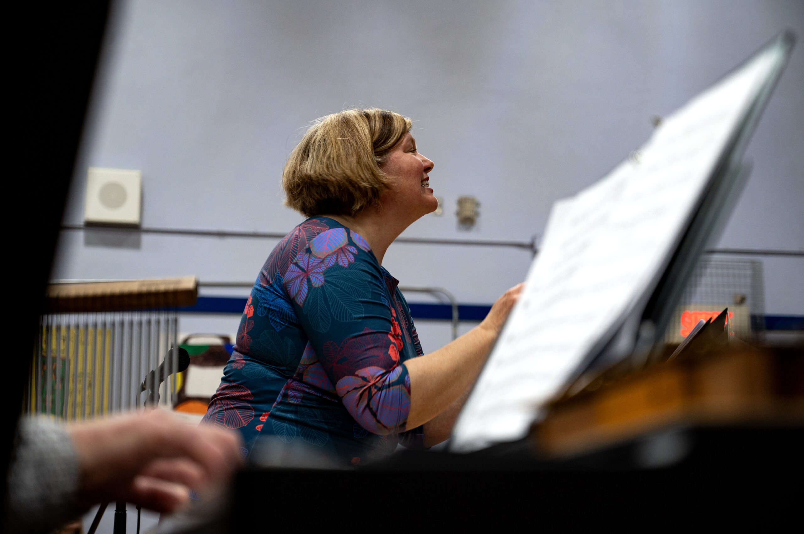 Ms. Medley in her element as lead orchestrator