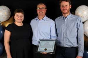 Photobooth style photos of the winners with their nominators